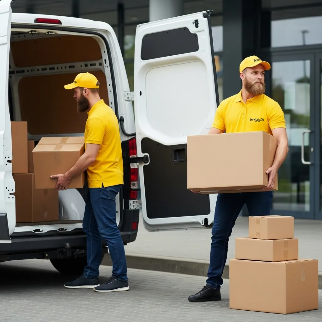 servicesta_moving_assistance_two_male_movers_handling_boxes_