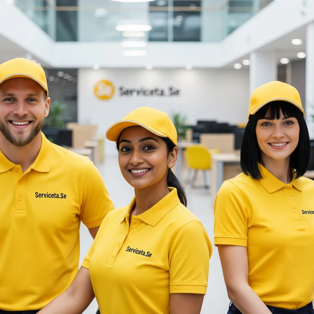 Serviceta about us three energetic people